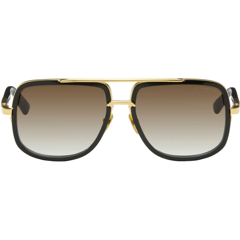 DITA Gold and Black Sunglasses